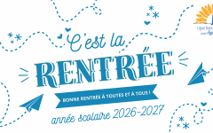BONNE RENTRÉE À TOUTES ET TOUS !