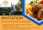 MOMENT DE RENCONTRE ET DE PARTAGE À LIÈGE