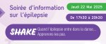 SOIRÉE D'INFORMATION SUR L'ÉPILEPSIE (…)