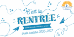 BONNE RENTRÉE À TOUTES ET TOUS !